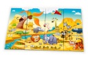 Magnetické puzzle MAGNET SAFARI PUZZLE