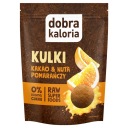 Kakaové guličky Good Calorie, nádych pomaranča, 0% pridaný cukor, fit snack