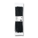 Qoltec Sťahovací pásik 3,6 * 300 mm Nylon UV Black