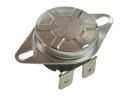 Bimetalový uzavretý tepelný spínač s resetom KSD302 - 90C NC 20A
