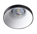 KANLUX LED stropné svietidlo 10W GU10 SIMEN čiernobiele