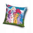 MY LITTLE PONY OBLIECKA NA VANKÚŠ 40x40 cm PONÍKY