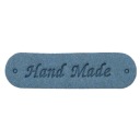 Štítok na štítku HAND MADE tyrkysový musí mať 2444