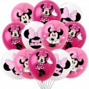 SADA BALÓNOV NARODENINY MINNIE MOUSE DISNEY DARČEK K NARODENINÁM 12 ks