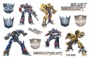 TRANSFORMERS CG058 umývateľné tetovanie pre deti