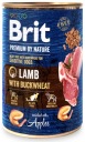 Brit Premium by Nature Jahňacie mäso s pohánkou 400g