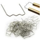 Plastové STAPLES RS16 100ks ploché MALÉ VLNY 0,6mm na opravu plastov