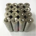 Neodymový magnet 12x3 krúžok s otvorom 5ks