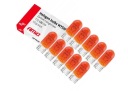 AMIO ŽIAROVKA 12V WY5W T10 5W W2.1X9.5D ORANŽOVÁ - 10 KS
