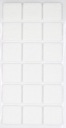 STAROSTLIVOSŤ O PODLAHU samolepiace plsti 30 x 30 mm BIELA