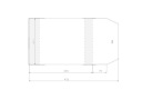 Nastaviteľný obal na notebook 244 mm x 410 mm 1 ks