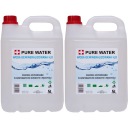 DESTILOVANÁ DEMINERALIZOVANÁ voda 10L (2x5L)