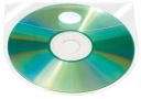 Samolepiace vrecko na 2-4 CD/DVD, 10 kusov