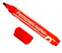 MARKER D.RECT ​​​​2160 permanentná vodeodolná červená