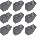 LEGO 3665 SKOS 2x1 tmavosivá NOVINKA (10g) 9 ks.