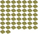 LEGO PLATE 3024 1x1 oliva NOVINKA (10g) 51 ks.