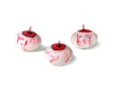 Očné plávajúce sviečky 4 cm Halloween Candle 3 ks