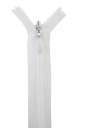 Transp na skrytý zips. C3 55 cm Biela