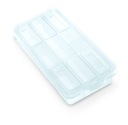 KRABIČKA ORGANIZÁTOR NA NÁRADIE NÁDOBA KRABIČKA 180x90x35MM TRANSPARENTNÁ