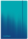 Priečinok na dokumenty A4 CoolPack, modrý ombre, GRADIENT OCEAN (03692CP)