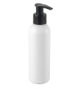 Fľaša s pumpičkou 150ml, HDPE, 24/410, Biela/čierna