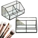 ORGANIZÁTOR NA SKLENENÝ STOL KOZMETIKA ELEGANTNÁ BOX NA NÁRADIE ČIERNA DARČEK