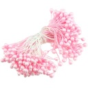 Perlové tyčinky - baby pink - 160 ks
