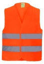 Výstražná reflexná vesta OrangeXXXL
