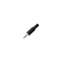 Jack konektor 3,5 stereo plast - 1170