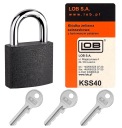 Liatinový visiaci zámok Lob KSS40