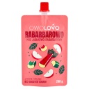 Owolovo Rhubarbowo Jablkovo-rebarborová pena 200 g