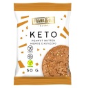 KETO vegánsky koláčik s príchuťou arašidového masla,