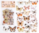 Samolepiace nálepky na scrapbooking s motýľmi