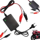 KOMPAKTNÁ SIEŤOVÁ NABÍJAČKA PRE GÉLOVÉ BATÉRIE AUTOMATICKÁ 12V 20W 1,5A