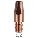 MIG MAG M8 CURRENT END, dĺžka 30 mm, 1,2 mm, 1 ks.