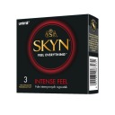 Skyn Intense Feel kondómy s cvočkami, 3 ks.