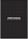 A4 bodkovaný kancelársky blok, 60 listov, čierny NARCISSUS
