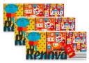 3x Renova Design Cosy vreckové obrúsky 6x7