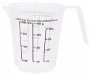 KUCHYNSKÝ ODMERNÝ hrnček S ODBEROVÝM DŽVANOM 400ml