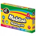 Astra školská modelovacia hmota pre deti AS, 6 farieb