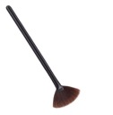 MAKEUP FAN BRUSH ČIERNA 1 KS