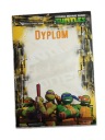DIPLOM PRE DIEŤA, KORYTNAČKY NINJA, FORMÁT A4