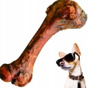 PAKO údená kosť s mäsom, prírodná pochúťka, maškrta pre psa, MALÝ, 20 CM