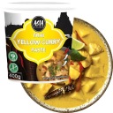 Žltá thajská jemne pikantná kari pasta vegánska bezlepková 400g ÁZIA KUCHYŇA