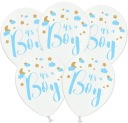 Latexové BABY SHOWER Balóny Blue It's a Boy 5 ks.