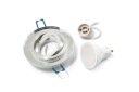 HALOGÉNOVÉ SKLENENÉ SVIETIDLÁ + LED 1,5W + GU10 SET