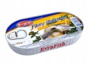 Filety zo sleďa v oleji, rybacia konzerva, filet zo sleďa EvraFish, 170g