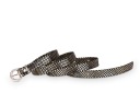 Klasický dámsky opasok, zlaté šupinky, 1,5 cm