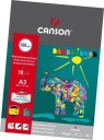 TECHNICKÝ BLOK A3 FAREBNÝ CANSON 10 listov