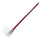 10mm zaklapávací konektor pre LED pásik s káblom